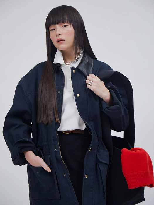 Walter Over Jacket  Navy (TA4139A02R)