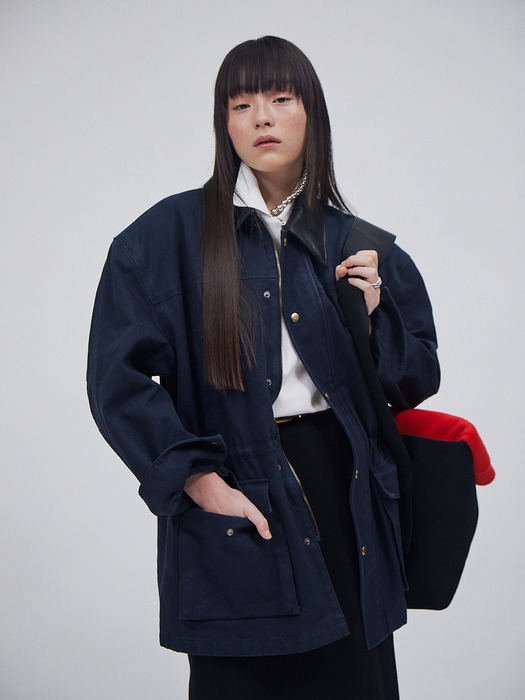 Walter Over Jacket  Navy (TA4139A02R)