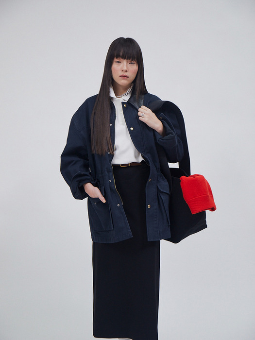 Walter Over Jacket  Navy (TA4139A02R)