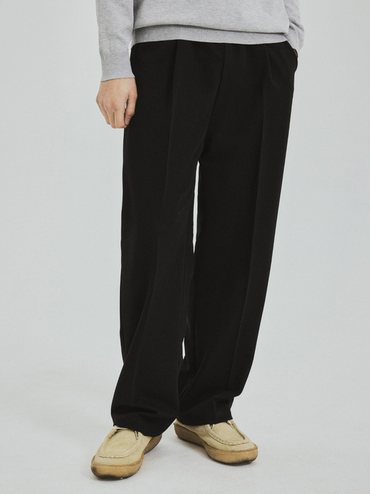 Easy TR Semi-Wide Banding Slacks(3color)