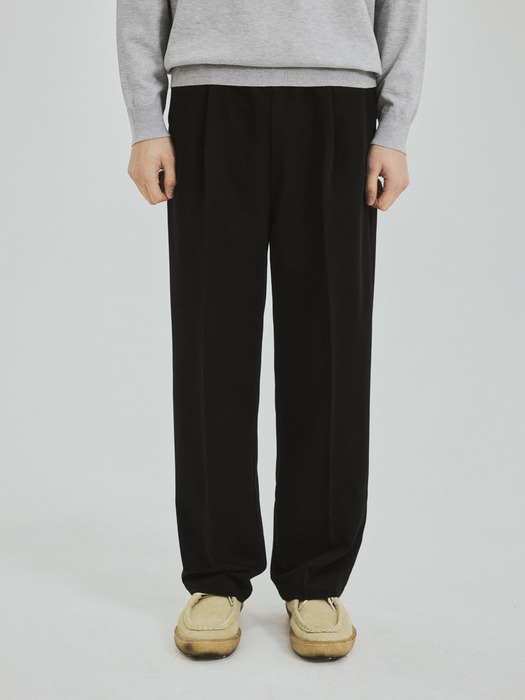 Easy TR Semi-Wide Banding Slacks(3color)