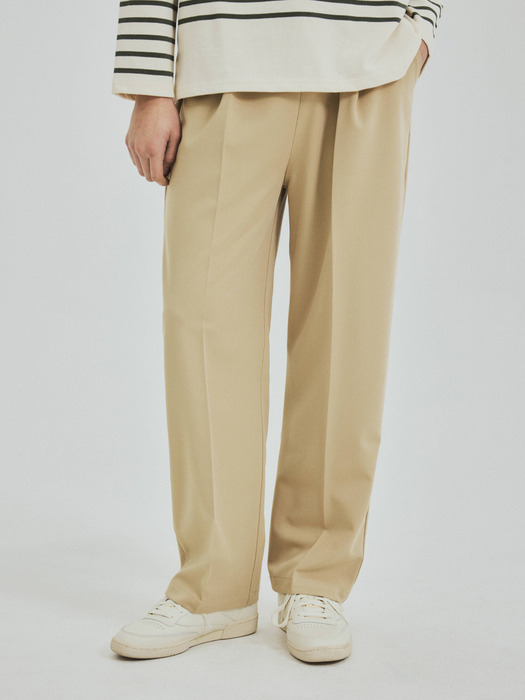 Easy TR Semi-Wide Banding Slacks(3color)