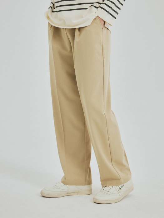 Easy TR Semi-Wide Banding Slacks(3color)