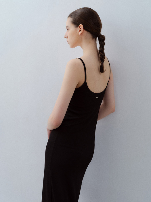 Basic Slip Dress - Black