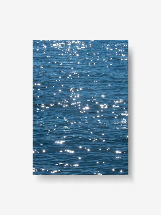deep blue sea sparkle poster (A4/A3)