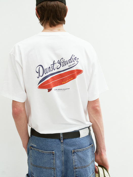 UNISEX SUMMER HOLIDAY T-SHIRT OFF WHITE_M_UDTS4B133OW