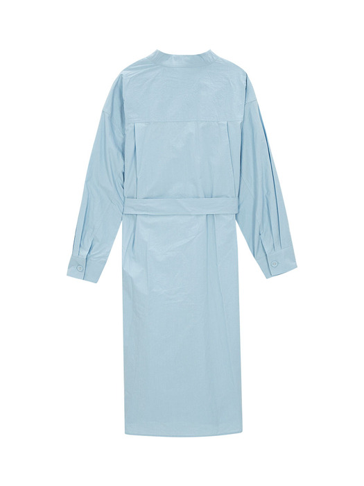 clean oversize dress(sky bl)