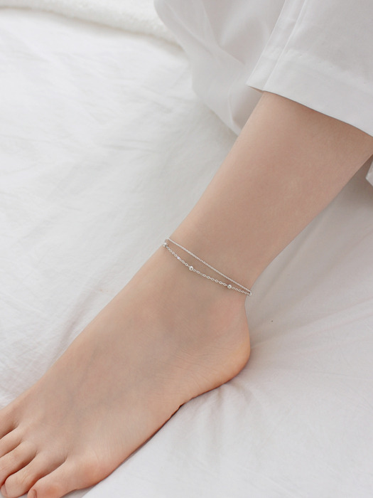 Fabiana 925 Silver Anklet