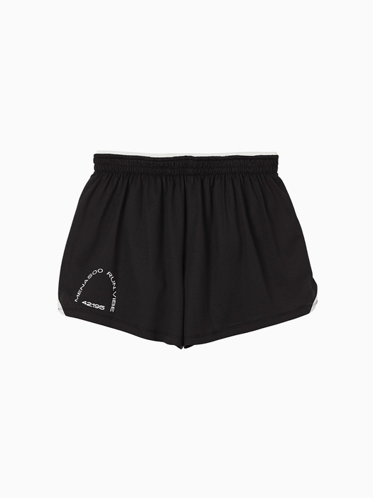 MESH RUNNER SOFT SHORTS_BLACK