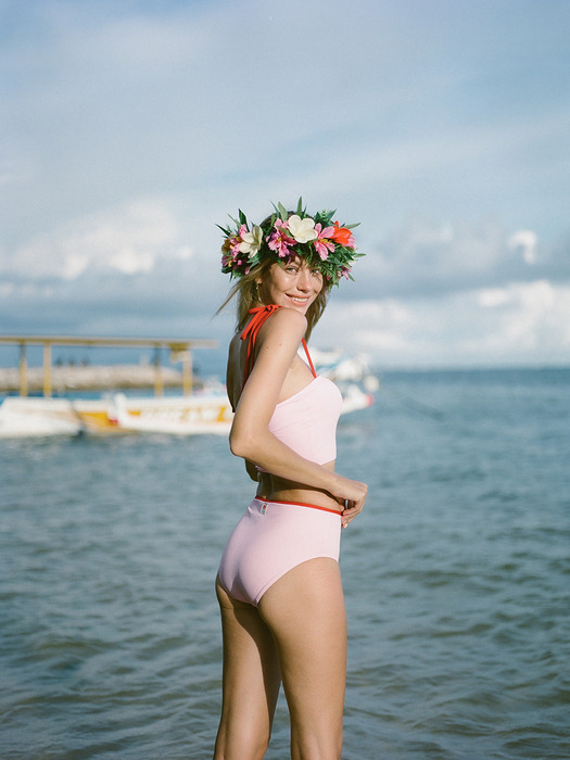 Color Block High Brief (Pink)