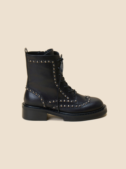 Stud point walker boot(black)_DG3CW24512BLK