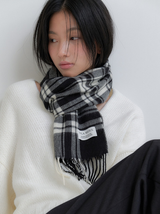 Tartan soft petit muffler