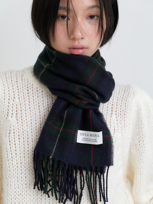 Tartan soft petit muffler