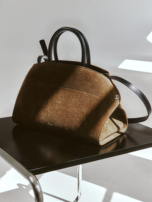 [단독]Nadel Bag_Suede Brown