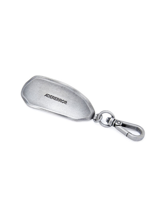 Standic shoehorn keyring(Matte) Silver