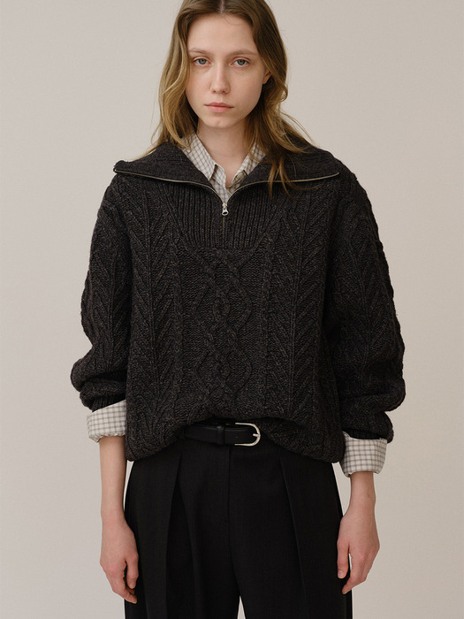 Luna Sweater Slate Melange