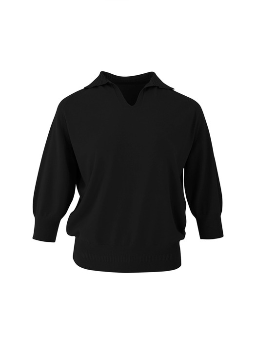 V Collar Neck Raglan Capri Knitwear (3colors) VKNIT_050