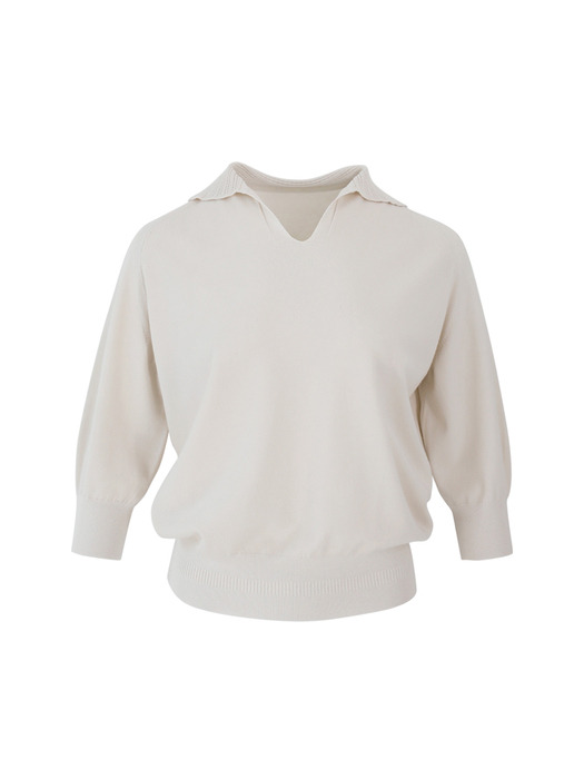 V Collar Neck Raglan Capri Knitwear (3colors) VKNIT_050