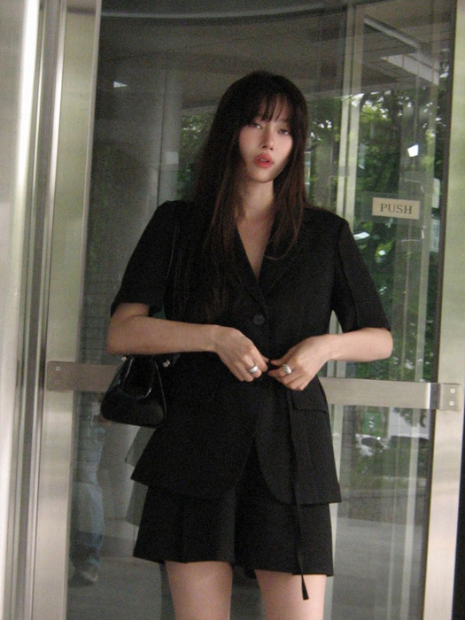 [단독]엠마 린넨 스트랩 자켓 / EMMA LINEN STRAP JACKET_3colors
