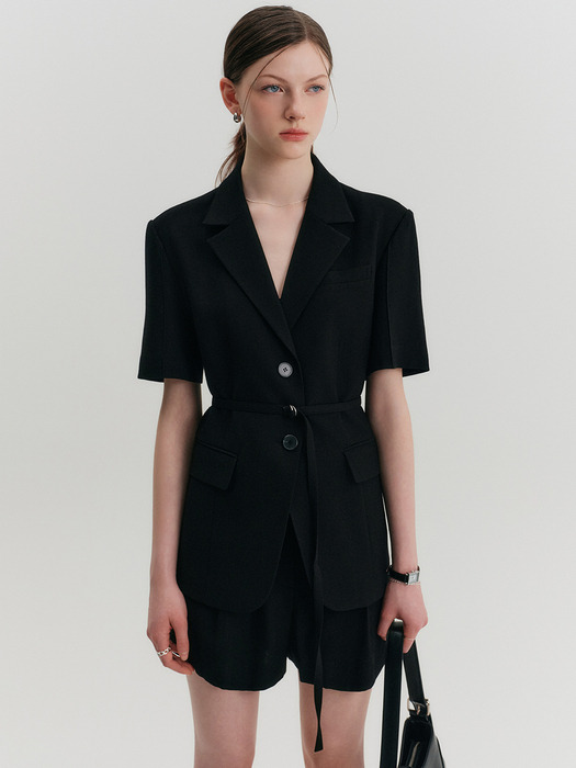 [단독]엠마 린넨 스트랩 자켓 / EMMA LINEN STRAP JACKET_3colors