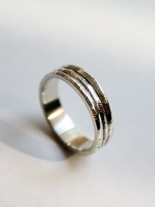 Three form ring (Silver)
