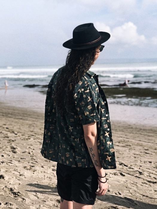 [Matt And Mel x M.Nii - Handcrafted Aloha Shirt