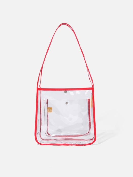 DAY DAY BAG PVC Red