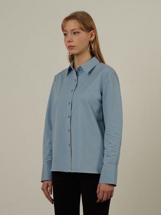 LS STITCHING SHIRT_BLUE