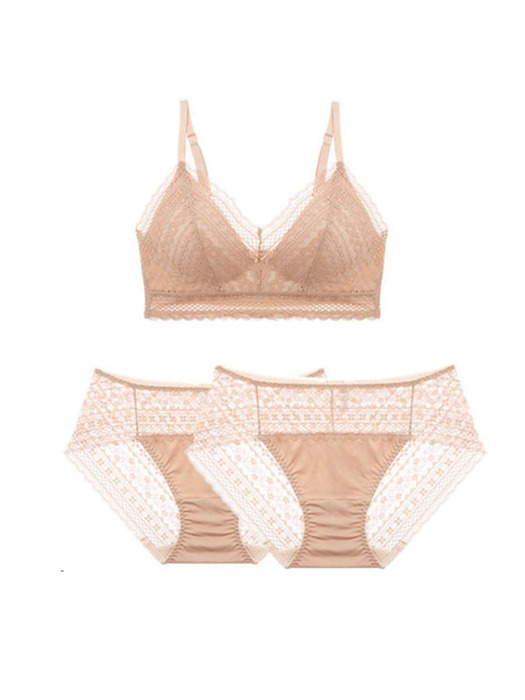 탐탐 브라렛 3종세트(브라렛1+팬티2)