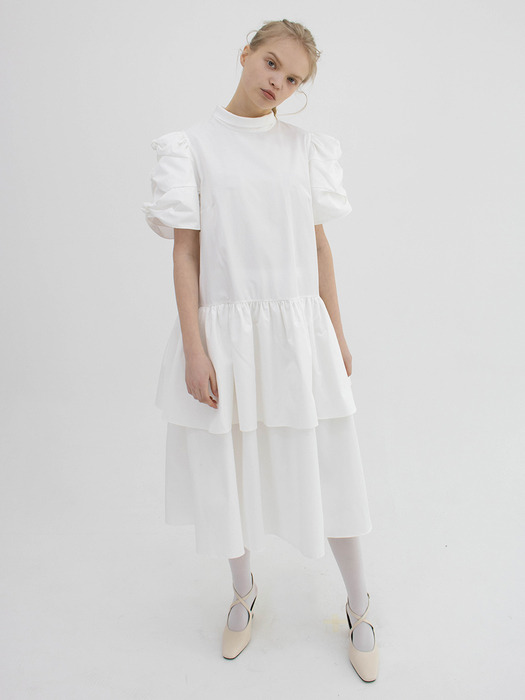 Budding Dress (white)  