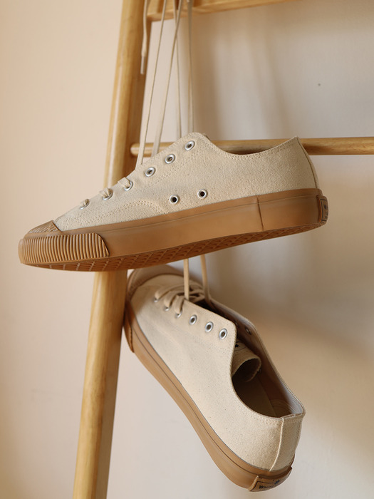 CANVAS SHOES NATURAL