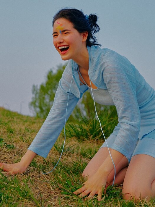 ASYMMETRIC TANK TOP_BABY BLUE