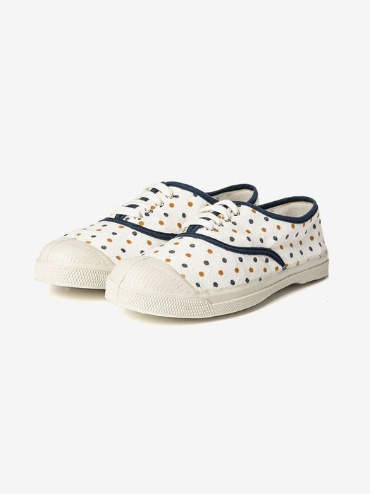  TENNIS LACET LIMITED POIS JACQUARD - WHITE