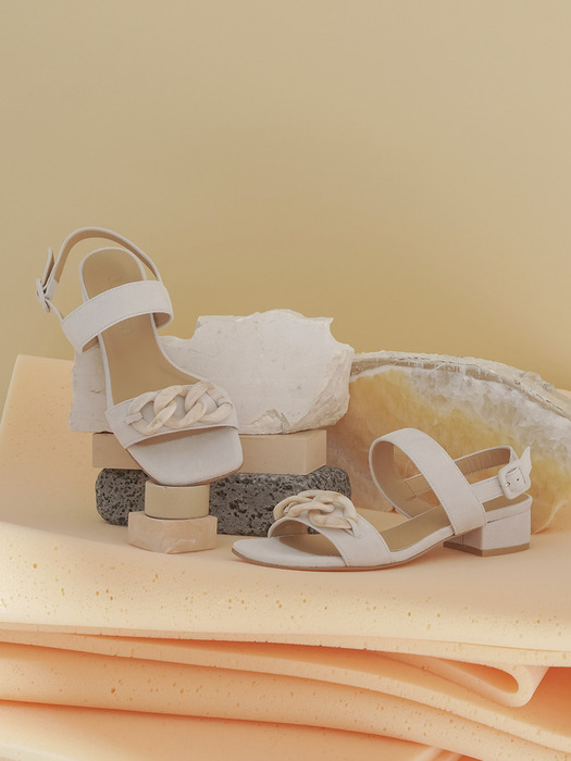 Marble Sandals_Ivory