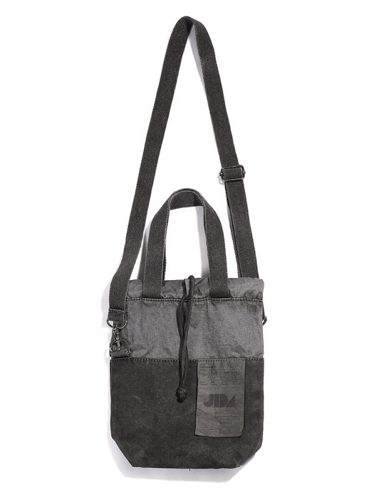CANVAS BUCKET BAG PIG DYED (CHARCOAL)
