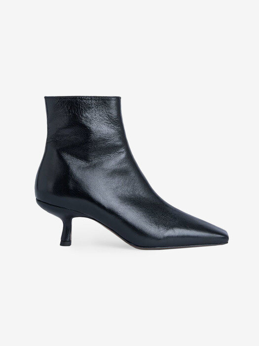 [WOMEN] 21SS LANGE CREASED LEATHER BOOTS BLACK 20PFLNGBBLCRE