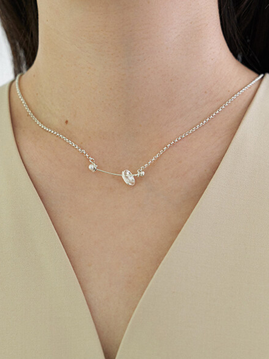 Mound chain necklace No.01