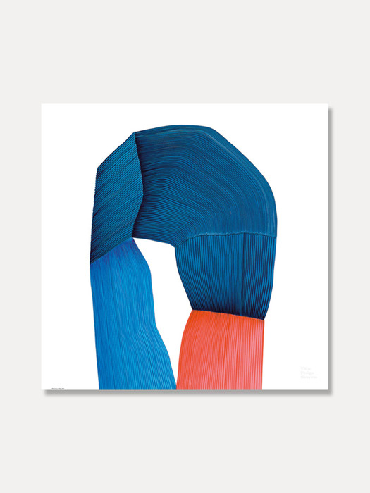 [로낭 부홀렉] Ronan Bouroullec - Multicolor (액자포함) 67.5 x 67.5 cm
