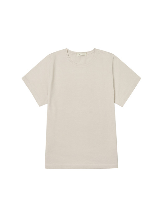 SI TP 5040 Basic Premium Silket T-shirt_Light beige