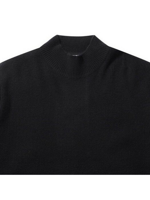 [아울렛 전용] vertical texture turtle neck sweater_C9WAW21601BKX