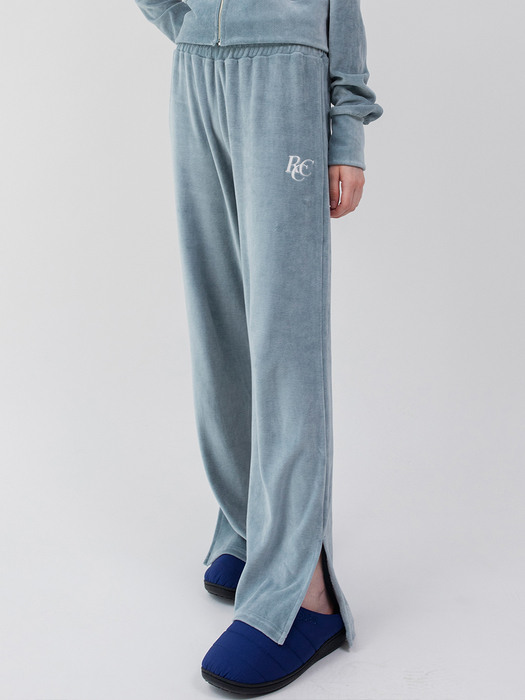 RCC Velour Banding Pants [GRAYISH BLUE]