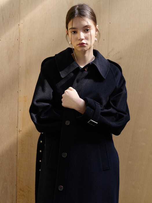 21 Winter_After Midnight  Wool Trench Coat