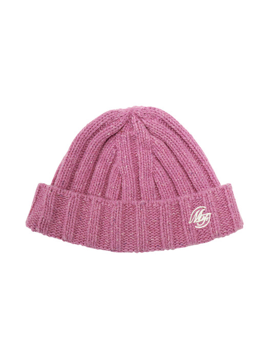 logo cable beanie