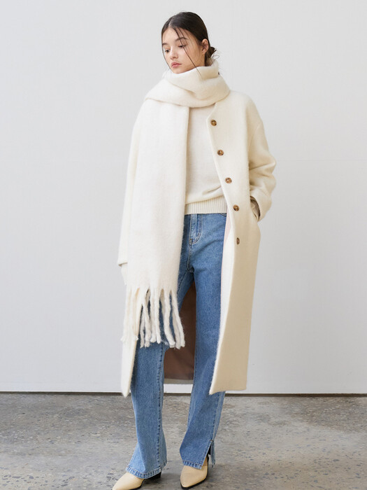 [리퍼브]21 Winter_Cream Special Angora Coat