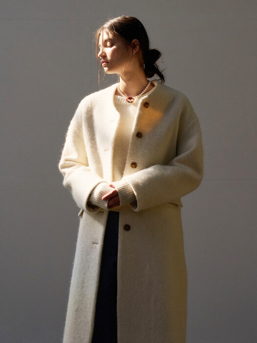 [리퍼브]21 Winter_Cream Special Angora Coat