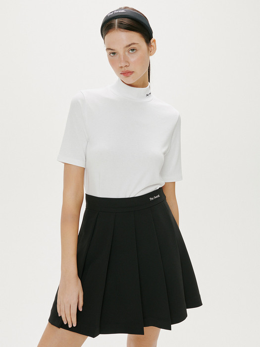 Classic Tennis Skirt (BLACK)