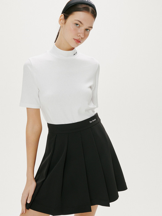 Classic Tennis Skirt (BLACK)