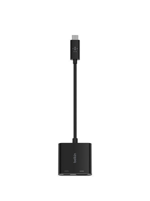 벨킨 USB C to HDMI C타입 60W PD 충전 어댑터 AVC002bt