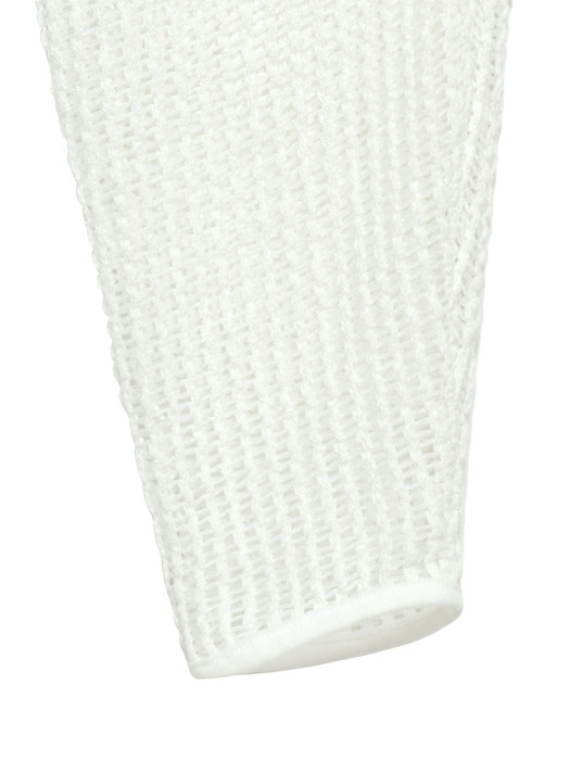 Netting Bolero Cardigan (Ivory)