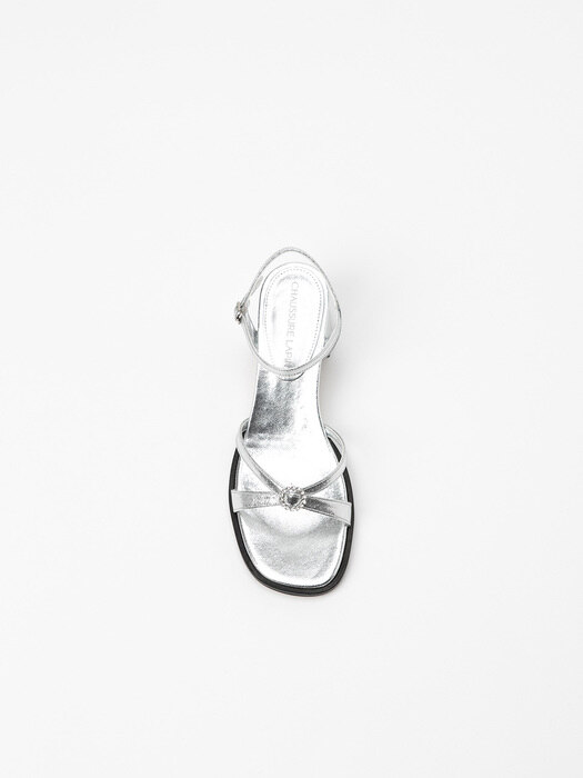 Sylaris Sandals in Champagne Silver